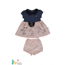 Комплект для девочки (платье, шорты) модель К 2093