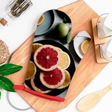 Рукавица кухонная стеганая 26х18 см Цитрусовая симфония Рукавица кухонная стеганая 26х18 см Цитрусовая симфония