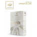 Комплект постельного белья Sateen De Luxe Сатин Евростандарт Синее озеро с пододеяльником на молнии Эльф