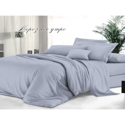 Комплект постельного белья Sateen De Luxe Семейный Морозное утро Эльф