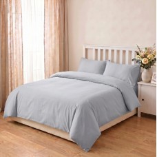 Пододеяльник Евро 200х215 см перкаль Серый ADELIS