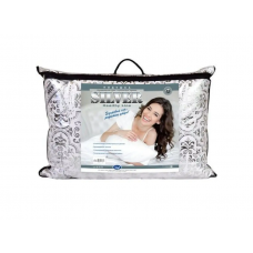 Подушка SILVER 68*68 вес наполнителя 1,08 кг Эльф