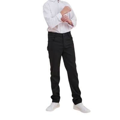 Брюки для мальчика 152/76/63 черные KIDSBLUE 1092/002-19/2